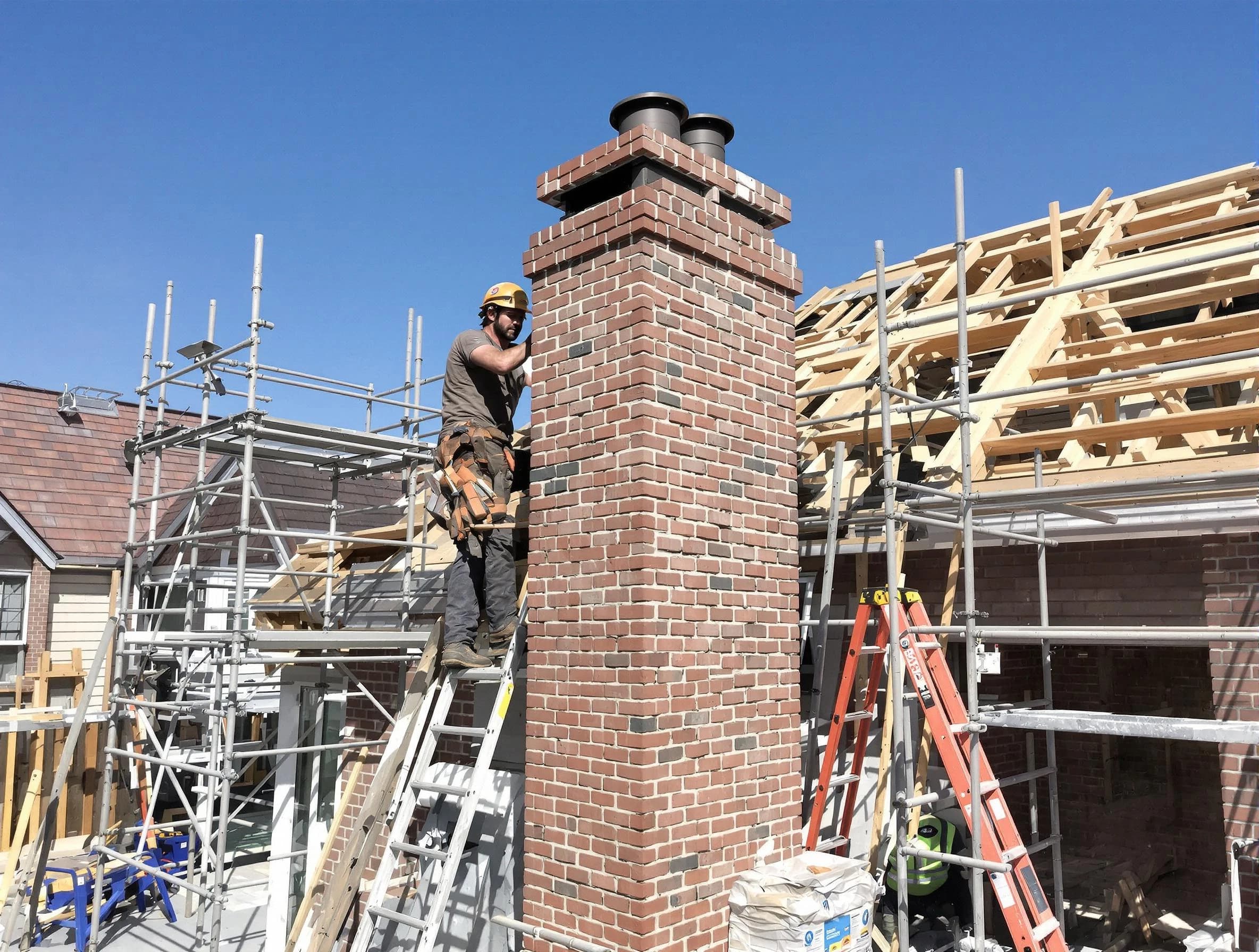 New chimney installation completed by Penn Hills Chimney Sweep in Penn Hills, PA