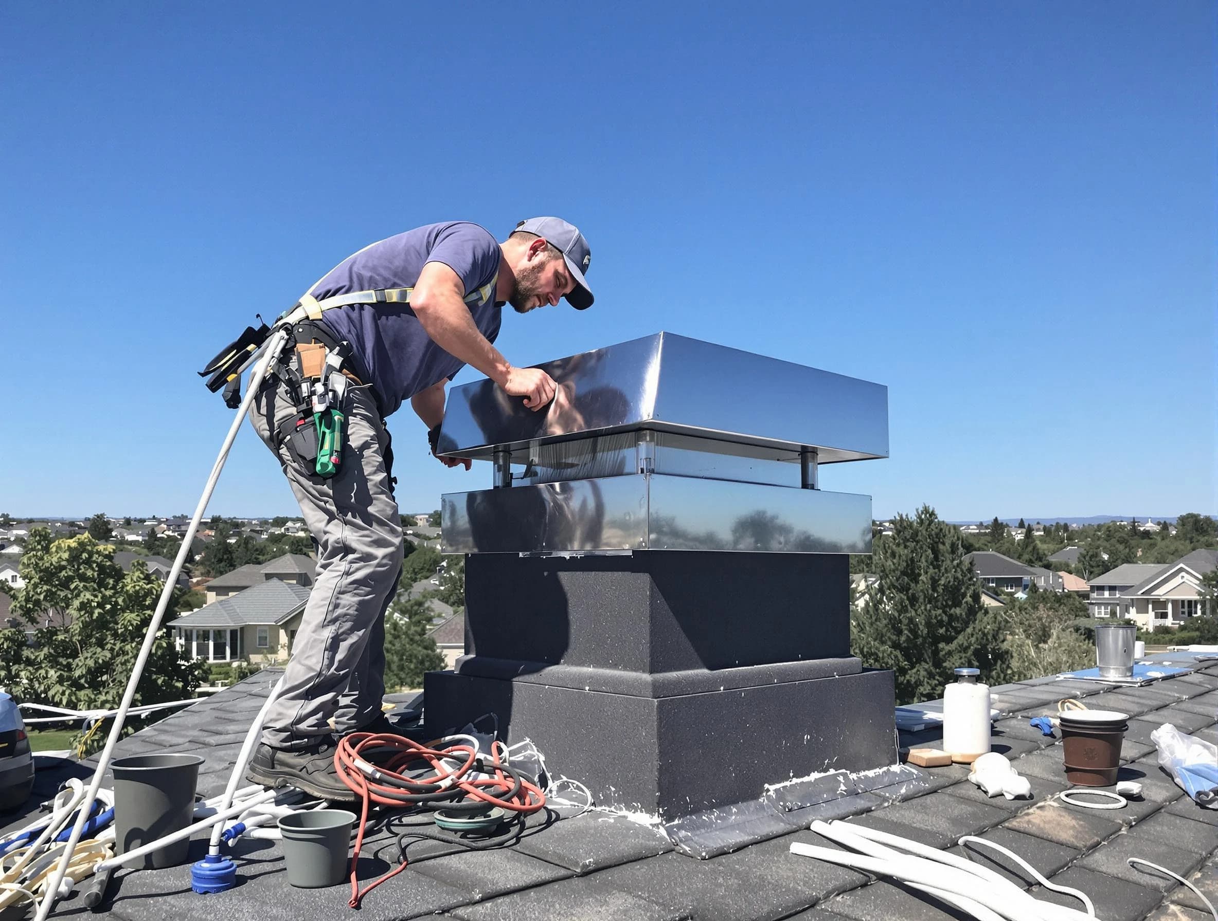 Chimney Cap Services service in Penn Hills, PA