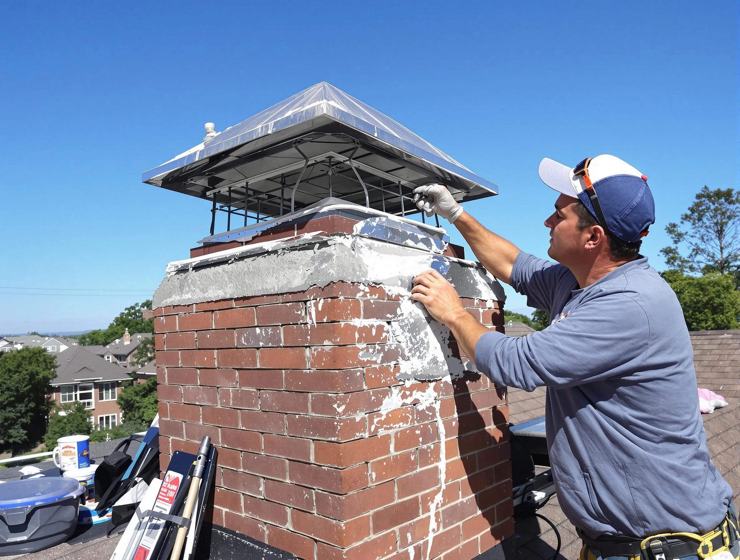 Chimney Crown Services service in Penn Hills, PA