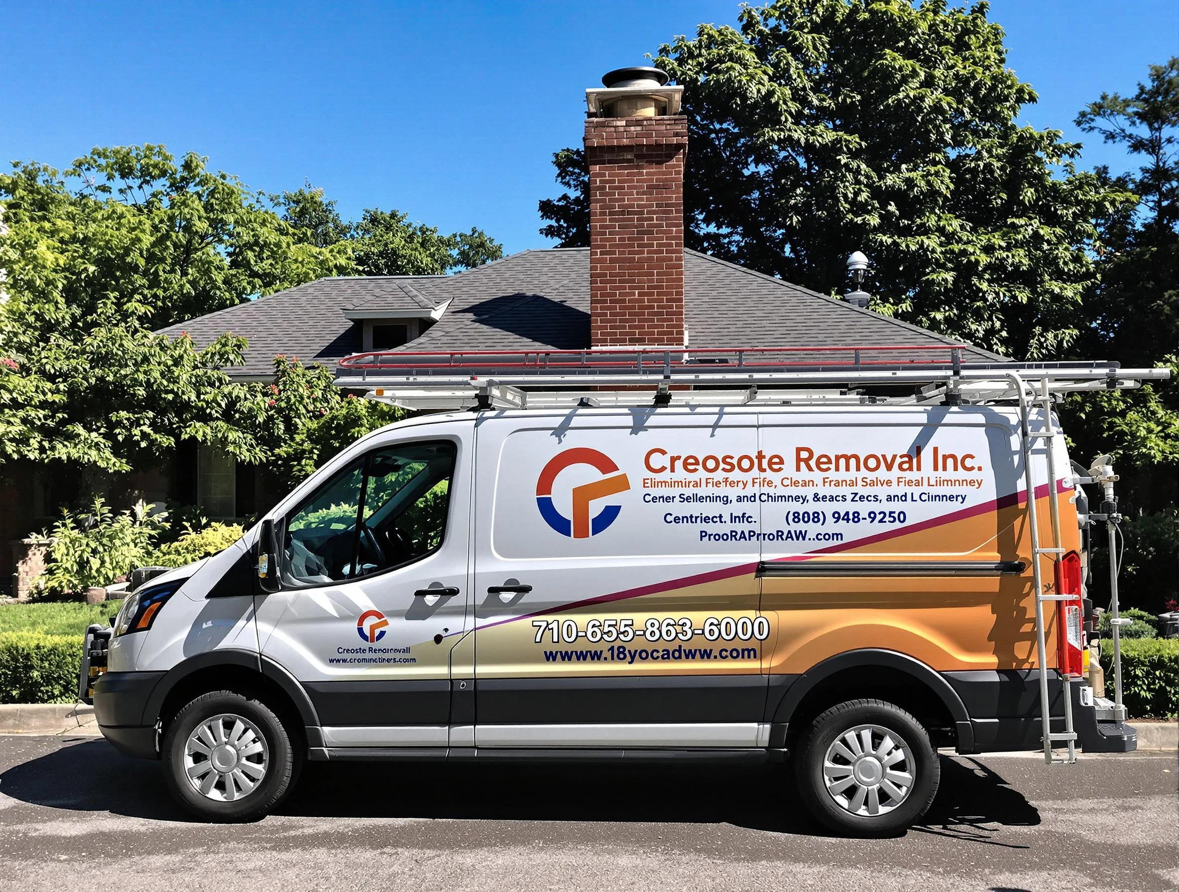 Penn Hills Chimney Sweep technician removing creosote safely in Penn Hills, PA